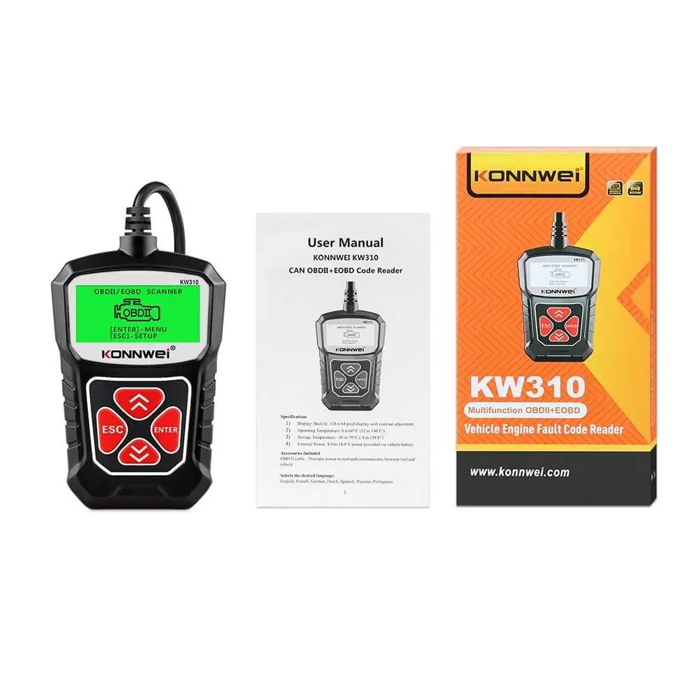 KW310 Diagnostic Scan Tool - Image 3