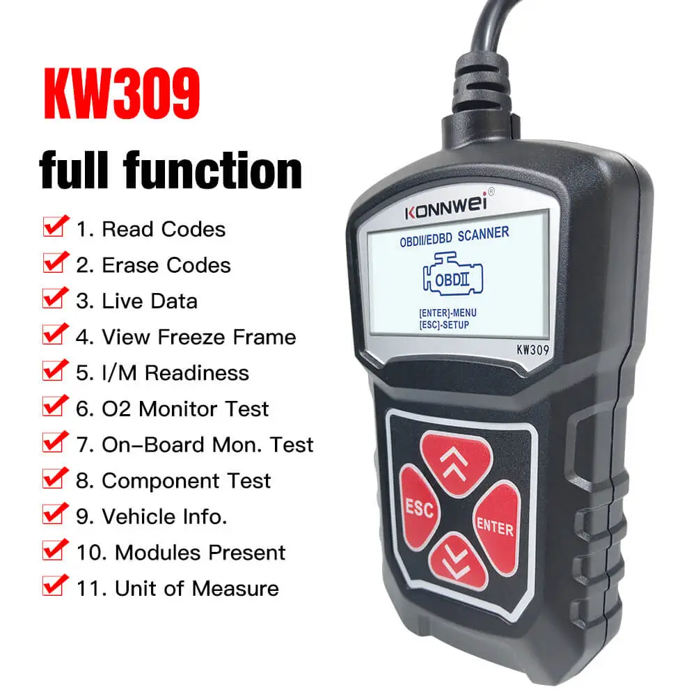 KW310 Diagnostic Scan Tool - Image 5