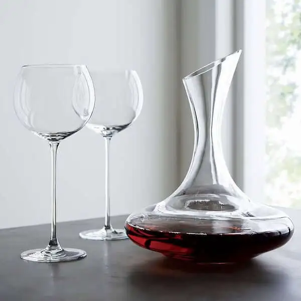 Wide-Base Wine Decanter
