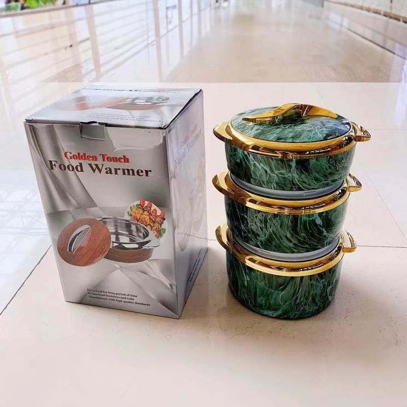 3-Piece Insulated Food Container Set (1.5L, 2L, 2.5L) - Ideal for Ramadan Celebrations, Weddings, Family Gatherings & More - Image 4
