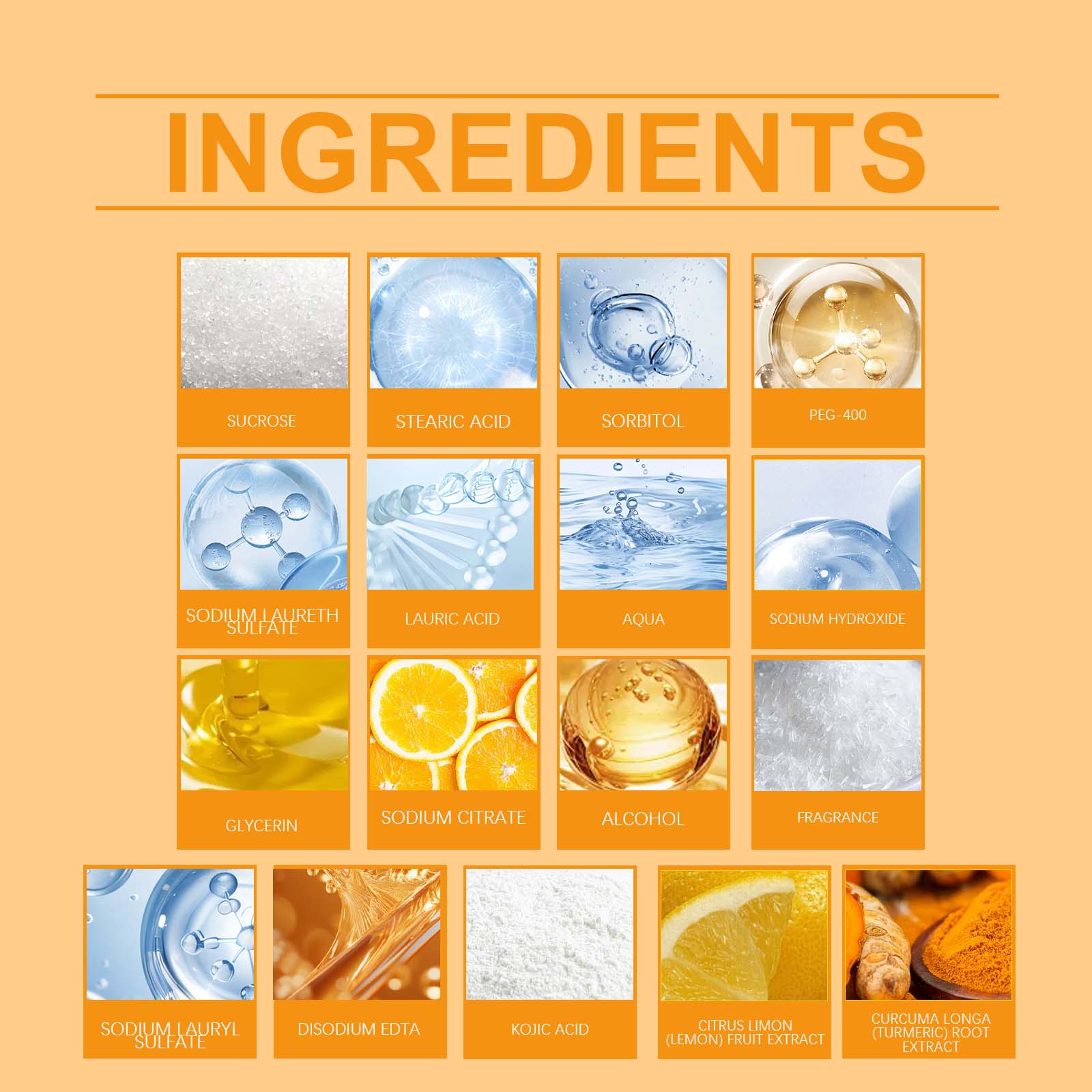 OceAura Lemon Turmeric Soap Cleanser Bath Gentle Clean Brightening Skin Care For Face And Body - Image 5