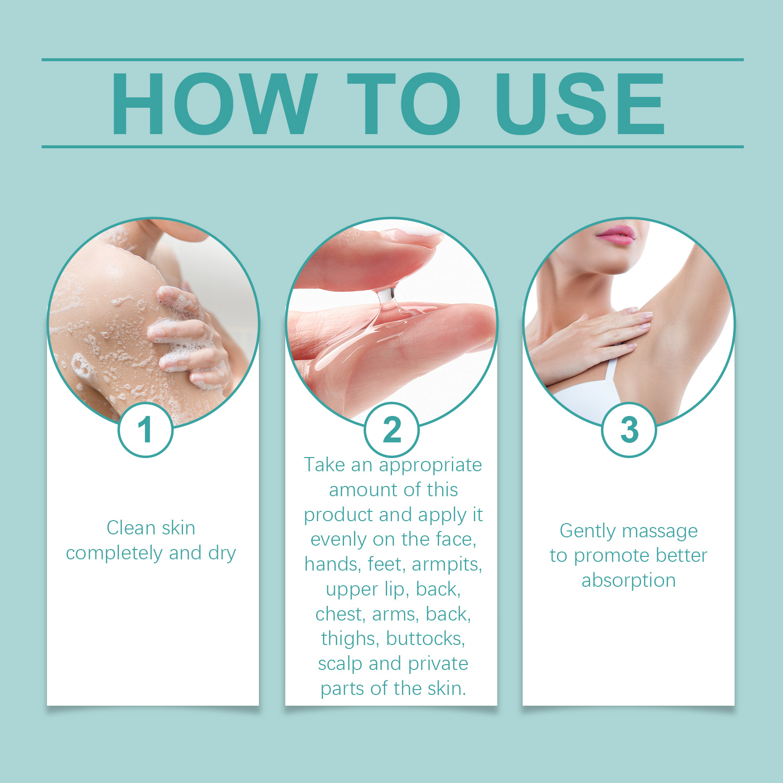 OceAura Stay Fragrance Gel Summer Skin Refreshing Perspiration Cleaning Stay Fragrance Mild Ingredient Care Gel - Image 6